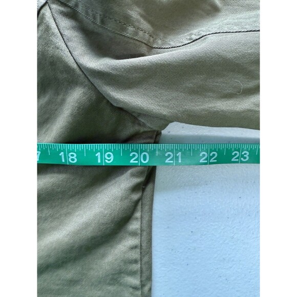 Talbots Women’s Green Utility Cotton Blazer Casual Workwear Chore Coat Size 12 - Picture 7 of 9